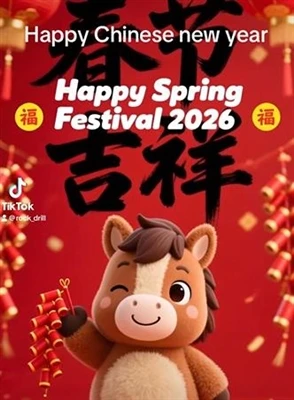 今年二月慶祝 2026 年馬年!